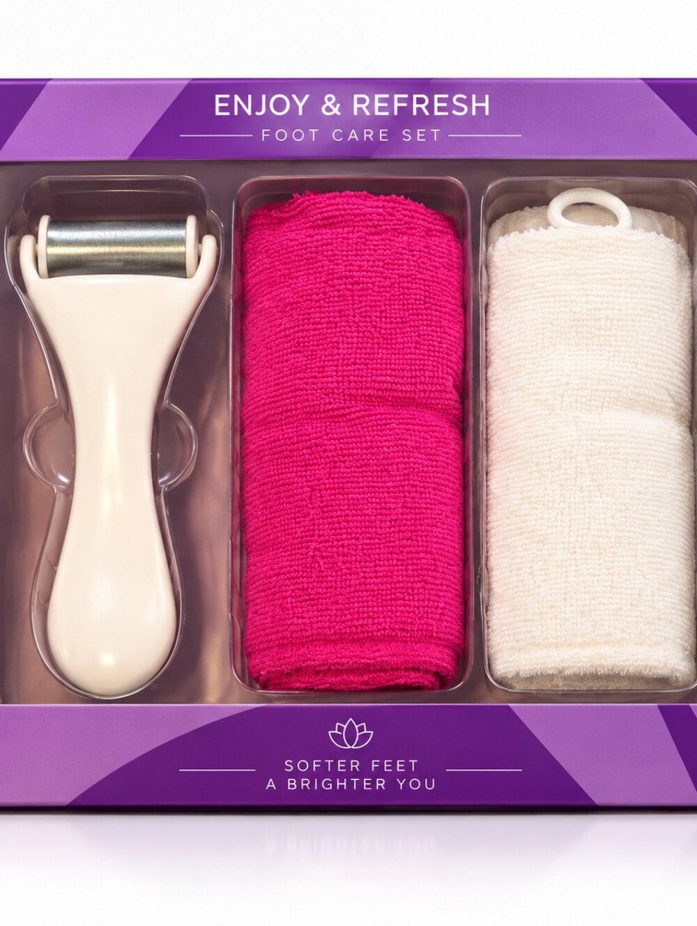 Hair Accessory Trio - Pink and White